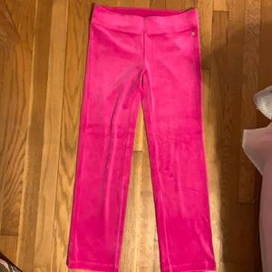 Lilly Pulitzer Dorsey Velour Pants  - size Small 💗💕